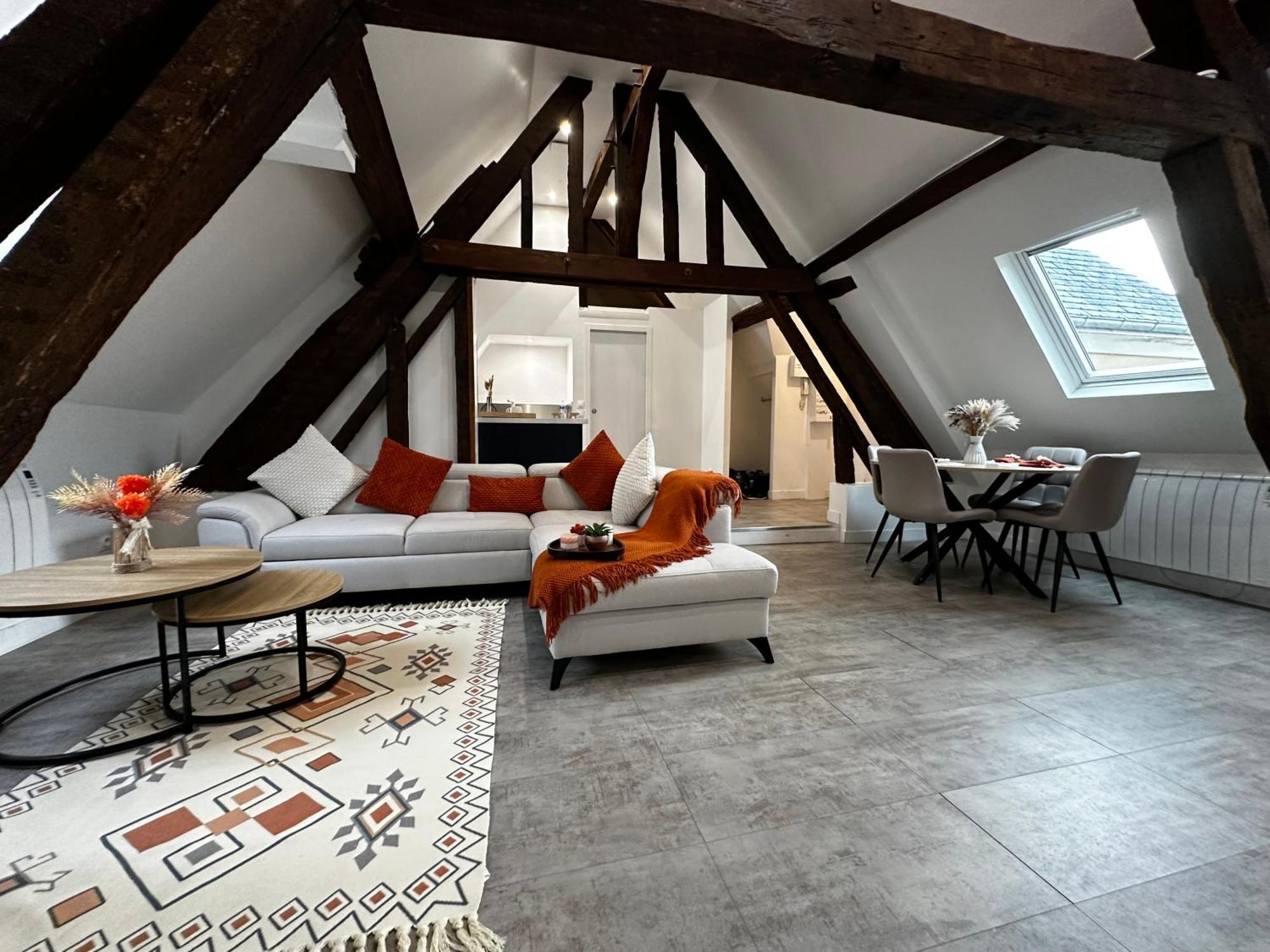 Apartment Charme, Poutres Et Elegance